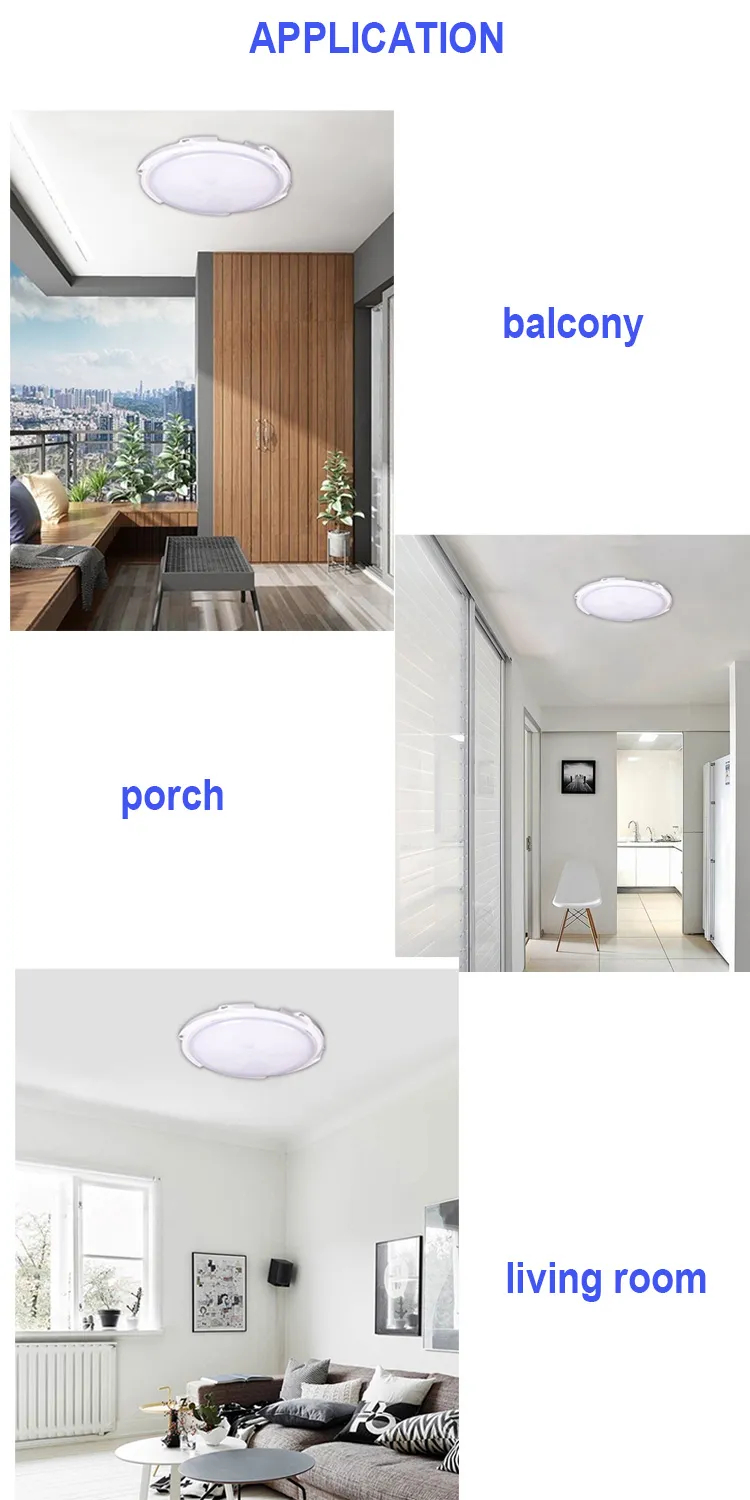Αδιάβροχο Ηλιακό Φωτιστικό Οροφής 200W LED Ψυχρού Λευκού Φωτισμού 6500K με Φωτοκύτταρο, Timer & Χειριστήριο - Solar LED Lamp Άσπρο